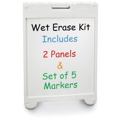 Image for United Visual Products Wet Erase Kit, 22 x 28 Inches from School Specialty
