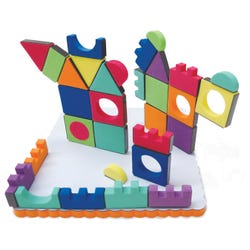 Image for Edushape Magnetic Magic Shapes, Assorted Shapes and Colors, Set of 81 from School Specialty