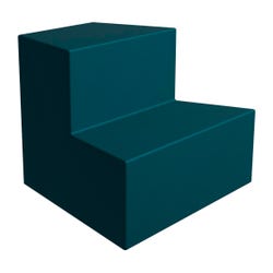 Image for Classroom Select Soft Seating Neofuse 2-Tier Outside Facing Wedge, 47-1/2 x 40-1/4 x 35 Inches from School Specialty