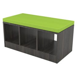 Image for Classroom Select Community Table Side Storage Bench with Cushion from School Specialty
