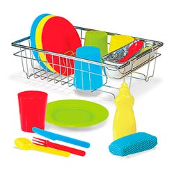 Image for Melissa & Doug Let's Play House Wash and Dry Dish Set, 24 Pieces from School Specialty