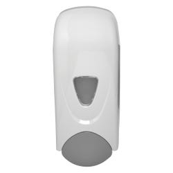 Image for Genuine Joe Foam Soap Dispenser, 33.8 oz, ABS, White/Gray from School Specialty