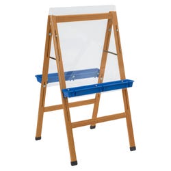 Image for Childcraft Outdoor Easel, 2 Blue Paint Trays, 24 x 26-5/8 x 44-1/2 Inches from School Specialty