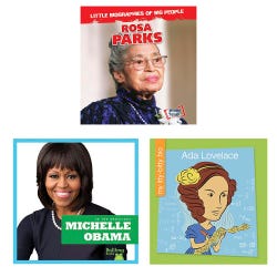 Achieve It! Remarkable Women Independent Library: Variety Book Pack, Grades K to 1, Set of 10 2105551