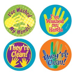 Image for Visualz Hand Washing Stickers, Pack of 200 from School Specialty