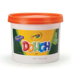 Image for Crayola Dough, 3 Pound Pail, Orange from School Specialty