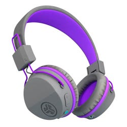 Image for JLAB JBuddies Studio Wireless Kids Headphones, Graphite/Purple from School Specialty