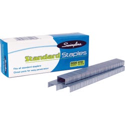 Image for Swingline Chisel High Quality Standard Staple, 1/2 in Crown, 1/4 in Leg, Box of 5000 from School Specialty