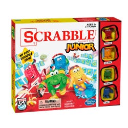 Image for Hasbro Scrabble Junior Crossword Game from School Specialty