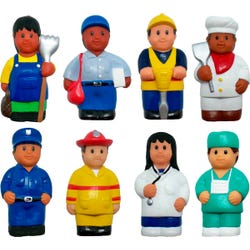 Get Ready Kids Career Figures, Multi-Ethnic, 5 Inches, Set of 8 1593862