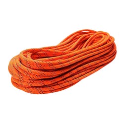 Image for 7/16 Inch KMIII Max Static Rope by NE Ropes, Orange, Cut by the Foot from School Specialty