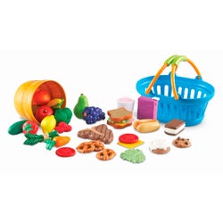 Image for Learning Resources New Sprouts Deluxe Market Set, 2 Baskets and 30 Pieces from School Specialty