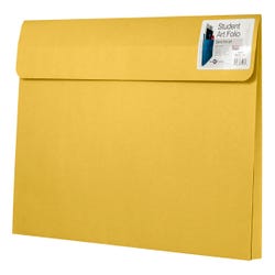 Image for Star Products Student Art Folio, 14 x 20 x 2 Inches, Yellow, Pack of 25 from School Specialty