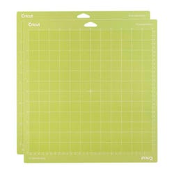 Cricut Standard Grip Cutting Mat, 12 x 12 Inches, Pack of 2, Green, Item Number 2028769