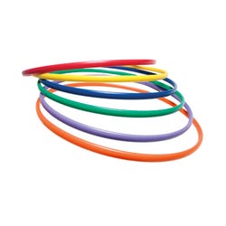 Image for Sportime UltraHoops, 30 Inches, Multiple Colors, Set of 6 from School Specialty