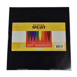 Image for School Smart Art Markers, Fineline Tip, Assorted Colors, Pack of 200 from School Specialty