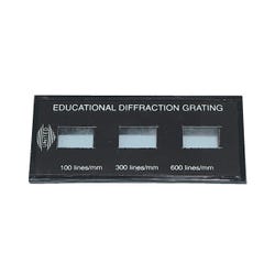 United Scientific Demonstration Diffraction Grating, Glass Plate, Assorted Size 525798
