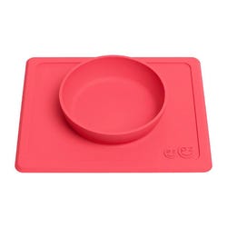 Image for ezpz Mini Bowl, 8-1/2 x 7 x 1-1/4 Inches, Coral from School Specialty