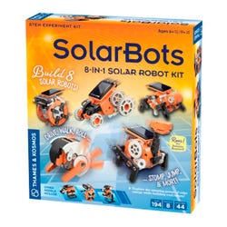 Image for Thames and Kosmos SolarBots: 8-in-1 Solar Robot Kit from School Specialty