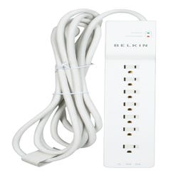 Image for Belkin 7 Outlet Home/Office Surge Protector Extended Cord from School Specialty