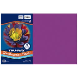 Image for Tru-Ray Sulphite Construction Paper, 12 x 18 Inches, Magenta, 50 Sheets from School Specialty