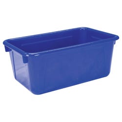 Image for School Smart Storage Tray, 7-7/8 x 12-1/4 x 5-3/8 Inches, Blue from School Specialty