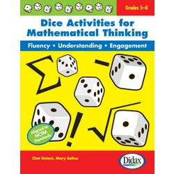 Image for Didax Dice Activities for Mathematical Thinking from School Specialty