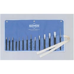 Image for Mayhew 14-Piece Punch and Chisel Kit, Pack of 14 from School Specialty