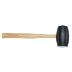 Image for Ken Tool General Purpose Tire Hammer, 17 in OAL, Rubber Mallet, Hickory Handle from School Specialty