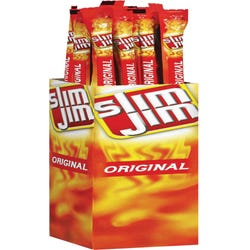 Image for Slim Jim Giant Snack, 0.97 Ounce, Pack of 24 from School Specialty