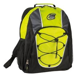 Image for CitiSport Large Backpack with Bungee Cord, Lime Green from School Specialty