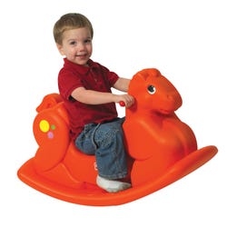 Image for Children's Factory Rocking Horse, Orange from School Specialty