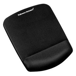 Image for Fellowes PlushTouch Mouse Pad with Wrist Rest Foam Fusion, Black from School Specialty