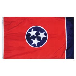 Image for Annin Nylon Tennessee Heavy Weight Outdoor State Flag, 4 X 6 ft from School Specialty