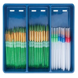 Image for Royal & Langnickel Big Kid's Choice Classroom Brushes, Round Type, Assorted Sizes, Set of 90 from School Specialty