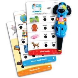 Image for Educational Insights Phonics Fun Hot Dots Jr Set, 80 Cards and 1 Pen from School Specialty