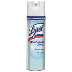 Image for Lysol Disinfectant Spray, Crisp Linen, 19 Ounces, Pack of 12 from School Specialty