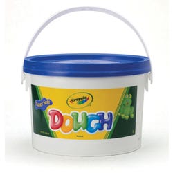 Crayola Non-Toxic Modeling Dough, 3 lb Pail, Blue, Item Number 391154