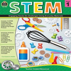 STEM: Engaging Hands-On Challenges Using Everyday Materials Grade 1, Item Number 2102209