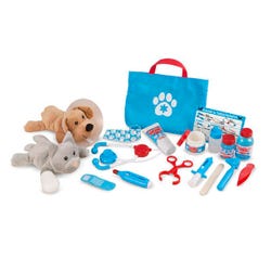 Image for Melissa & Doug Examine and Treat Pet Vet Play Set, 24 Pieces from School Specialty