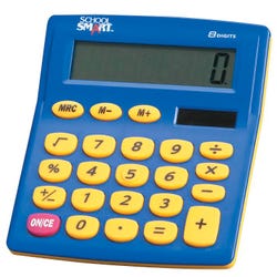 Image for School Smart Dual-Power Basic Calculator from School Specialty