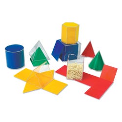 Image for Learning Resources Folding Geometric Shape Set, 16 Pieces from School Specialty