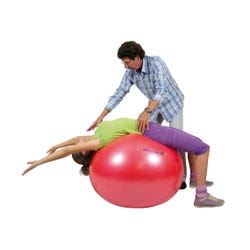Image for Gymnic Giant Body Ball, 33-1/2 Inches, Red, Each from School Specialty