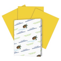 Image for Hammermill Copy Paper, 8-1/2 x 11 Inches, 20 lb, Gold, 500 Sheets from School Specialty