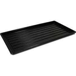 Image for Storex Boot and Shoe Tray, 26-3/4 x 14 x 1-1/2 Inches, Black from School Specialty