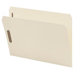 Image for Smead Fastener Folders, Legal Size, Straight Cut, 2 K-Style Fasteners, Manila, Pack of 50 from School Specialty