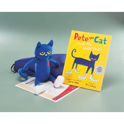 Childcraft Pete the Cat: I Love My White Shoes Literacy Bag, Book, and Plush Item Number 1433146