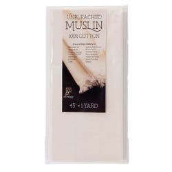 Jack Richeson Unbleached Muslin, 45 Inches x 1 Yard Item Number 2018453