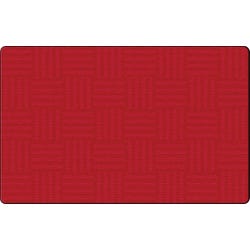 Image for Flagship Carpets Hashtag Tone on Tone Carpet, 7 Feet 6 Inches x 12 Feet, Cherry from School Specialty