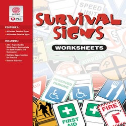 Image for PCI Educational Publishing Survival Signs Worksheet from School Specialty
